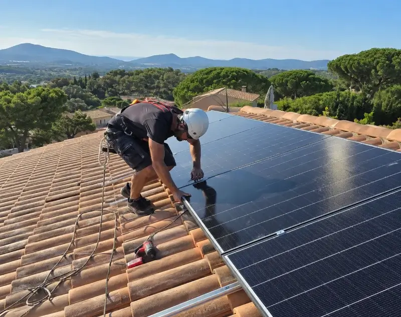 Installateur panneaux solaires Pontaix — pose photovoltaïque sur toiture
